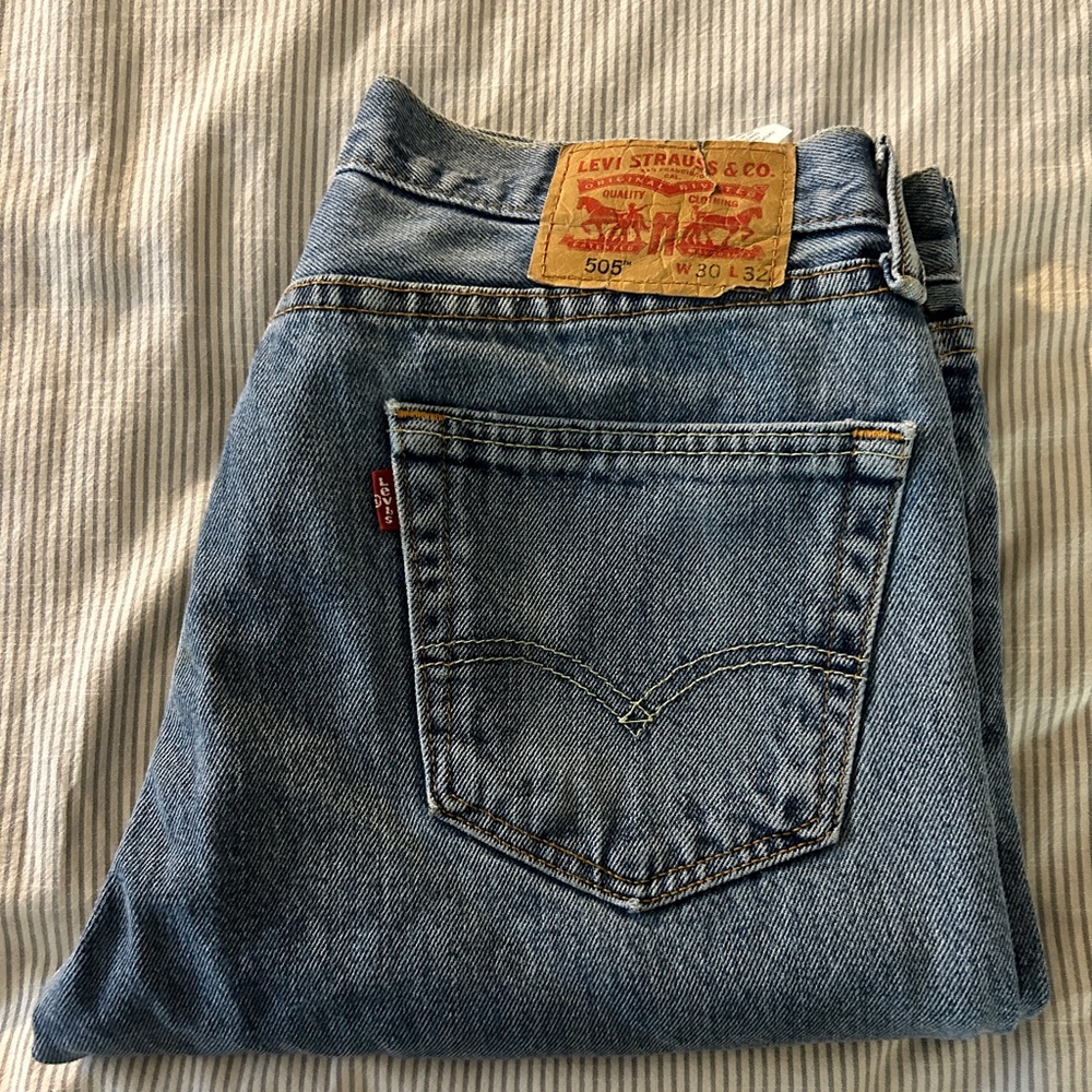 Levi's Classic Straight Blue Jeans
